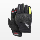 Guantes Para Motociclismo Prexport Mesh Negro Amarillo