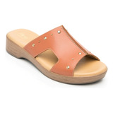 Sandalia Flexi Para Mujer Modelo 123102 Terracota