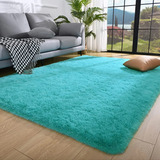 Tapete Sala Quarto 1,00x1,50 Shaggy Luxuoso Peludo Fofinho Thiffany Casa Laura Enxovais