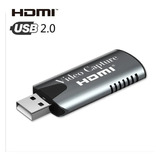 Tarjeta De Captura De Vídeo Usb2.0 Hdmi Hd Ps4 Switc Capture