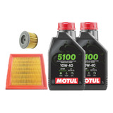 Kit Service Tornado 250 Filtro Aire Y Aceite Originales Honda Aceite Motul 5100 Moto Sur