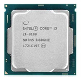 Processador Intel Core I3 8100