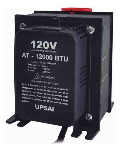 Auto Transformador At 12000 Btu Ar Condicionado 220v Upsai