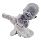 Niño Buda Bebe Sabio Figura Deco Feng Shui Zen Zn