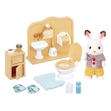 Sylvanian Families Baño Hermano Conejo Chocolate Ternurines