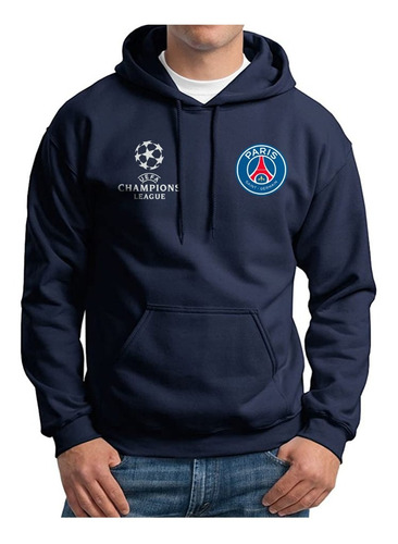 Buzo Saco Con Capota Deportivo Psg Fc Champions League Paris