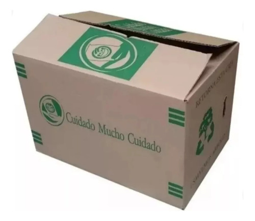25pz Caja Cartón 50x33x33cm Empaque Almacenaje Mudanza Y Mas