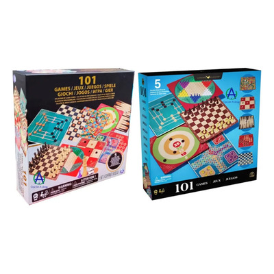101 Juegos De Mesa 5 Tableros Ajedrez Damas Chinas Vagamon