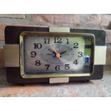 Reloj Despertador A Cuerda 2 Jewels Otron A Revisar Vintage 