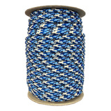 Soga Polipropileno Trenzada 8mm X 50 Metros Camuflado Azul