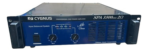 Amplificador Potencia Cygnus Spa 3500 Ñ Polyvox Gradiente