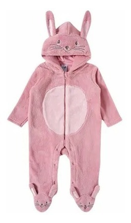 Macacao Pijama Fantasia Infantil Bebe Inverno Bichinhos Orig