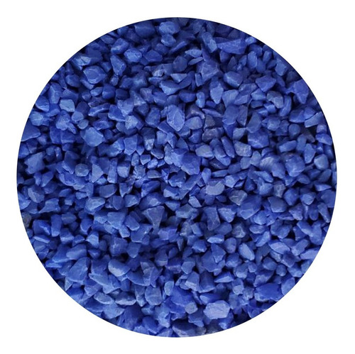 Piedras Grava P/pecera Acuario O Decoración Azul Marino 3kg