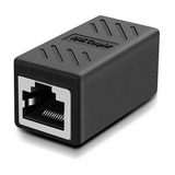 Adaptador Extensor Femea Emenda Cabo Rj45 10gb/s Cat5 À Cat7