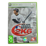 Major League Baseball 2k6 Juego Original Xbox 360