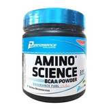 Bcaa Amino Science Powder 600g - Performance Nutrition Sabor Frutas Tropicais