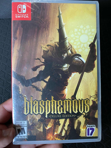 Blasphemous Nintendo Switch Deluxe Edition Sellado Promoción