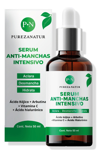 Serum Aclarante De Paño, Manchas Facial + Ácido Hialuronico