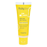 Peeling Gel Facial On + Off Hb409 - Ruby Skin - Ruby Rose Tipo De Pele Mista