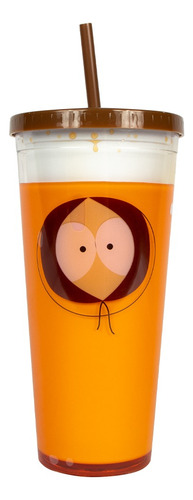 Vasos South Park Con Popote - Geek Industry Color Naranja