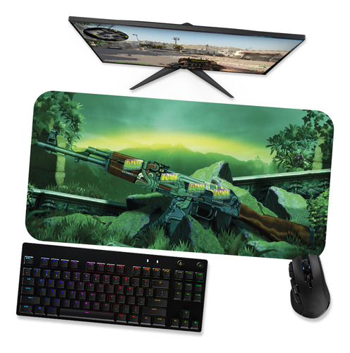 Mousepad Gamer Gigante Speed 80x40-csgo Ak47 Fire Serpent 3