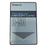 Tarjeta Memoria Roland Para Sintetizador Para D-50 Rom 04