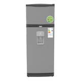 Heladera Cíclica Bambi 2f1800pda Inoxidable Con Freezer 386l 220v Silver