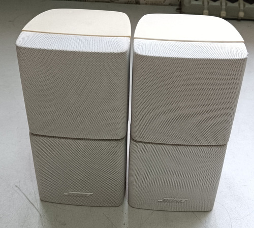 Par De Caixas De Som Bose Cube Acoustimass Funciona Perfeito