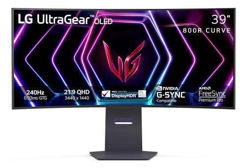 Monitor Gamer Oled Wqhd LG Ultragear 39.6  39gs95qe-b 240hz