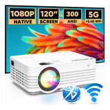 Proyector Full Hd Nativo 1080p, Wifi 5g, Bluetooth, 120