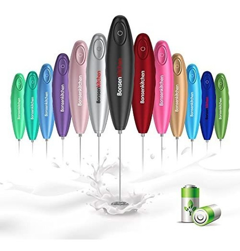 Bonsenkitchen Handheld Eléctrico Leche Vaporizador Para Hace