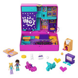 Polly Pocket Set De Juego Race & Rock Arcade Muñecas