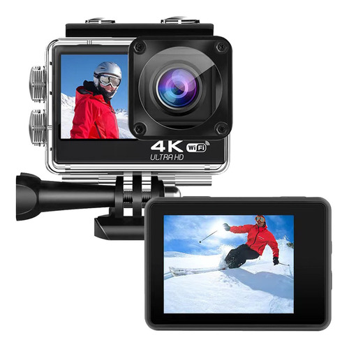 Cámaras De Vídeo Sumergibles Wifi 4k 60fps Full Hd Deportiva