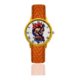 Reloj Frida Kahlo Estilo Madera Tureloj