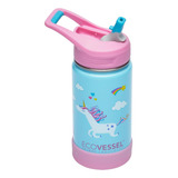 Ecovessel Frost Botella De Agua Para Niños De Acero Inoxidab