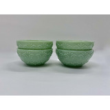 Pioneer Woman Glass Dip Bowls Jade Juego De 4 Piezas