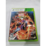 Ultimate Marvel Vs Capcom 3 Xbox 360 Portada Reversible  
