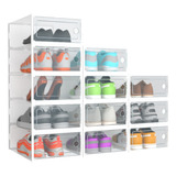 Caja Organizadora De Zapatos Set 12 Unidade Apilables Firmes