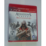 Assassins Creed Brotherhood Para Ps3 Seminuevo