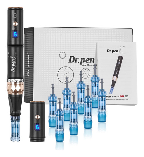 Dermapen Dr Pen Recargable + 35 Repuestos