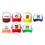 65 Gorras Partidos Políticos Personalizada