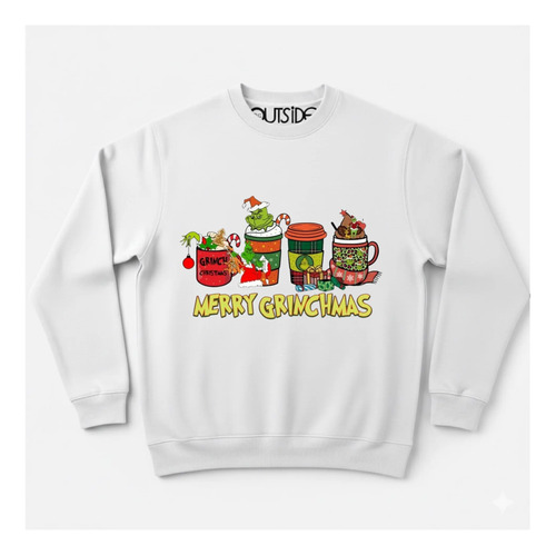 Sudadera Navidad Merry Christmas Grinch Ugly Sweater 43