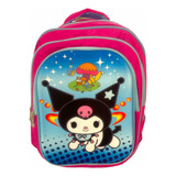 Mochila Kuromi My Melody Anime Unica Divertida + Primaria