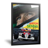 Cuadros De Senna Autos F1 Carrera Ferrrari Formula 1 35x50cm