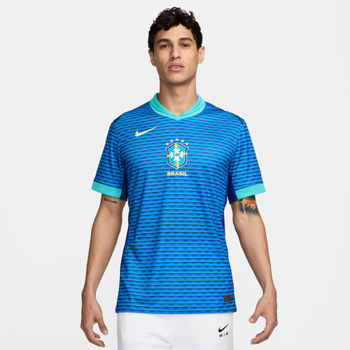 Jersey Fútbol Hombre Nike Dri-fit Brasil 2024 Visitante