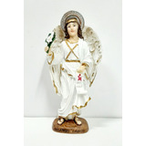 Estatua De San Gabriel Arcángel  - 15 Cm - Resina Poliéster 