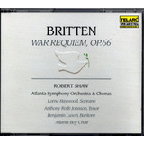 Cd Duplo Britten Atlanta Symphony Orchestra War Requiem