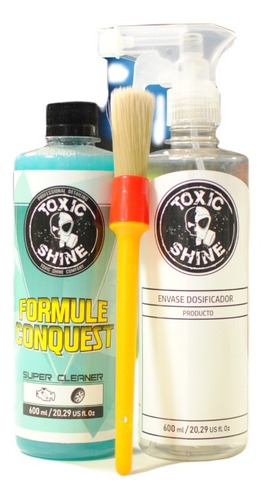 Kit Limpieza Exterior Formule Conquest 600cc Toxic Shine