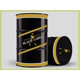 Lixeira De Tambor Black Label 86x56cm 200l Decorativo