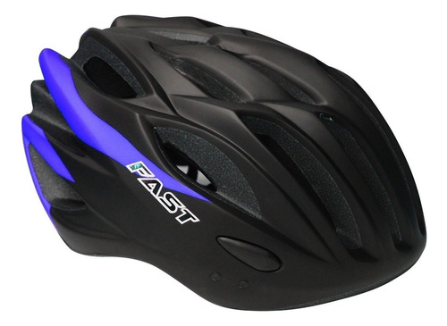 Casco Fire Bird / Fast Mtb Ciclismo Regulable Bicicleta Color Negro/azul Fast Talle L